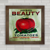 QUADRO DECORATIVO COZINHA 427 - TOMATE