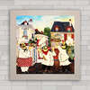 QUADRO DECORATIVO COZINHA FRANCESA 60