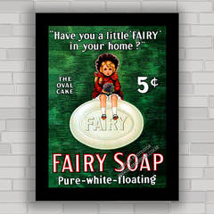 QUADRO VINTAGE FAIRY SOAP - comprar online