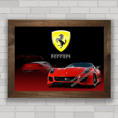 QUADRO DECORATIVO FERRARI CARS . na internet