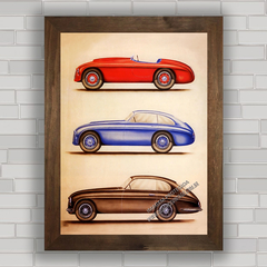 QUADRO DECORATIVO FERRARI VINTAGE