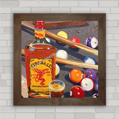 QUADRO DECORATIVO PARA BAR FIREBALL WHISKY na internet