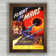 QUADRO DE CINEMA FILME FLIGHT TO MARS 1951 na internet