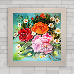 QUADRO DECORATIVO FLORES 182 - comprar online