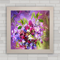 QUADRO DECORATIVO FLORES 217 - comprar online