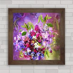 QUADRO DECORATIVO FLORES 217 na internet