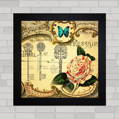 QUADRO DECORATIVO FLORES 33 - comprar online