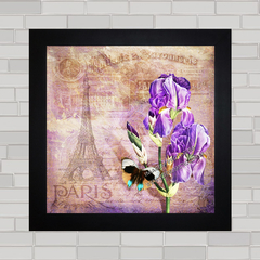 QUADRO DECORATIVO FLORES 39 - PARIS