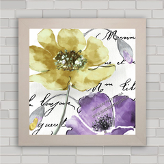 QUADRO DECORATIVO FLORES 67 - comprar online