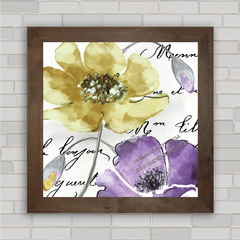 QUADRO DECORATIVO FLORES 67 na internet