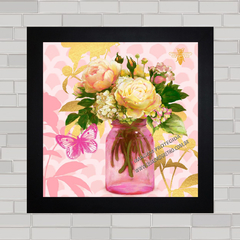 QUADRO DECORATIVO FLORES 70 - COZINHA - comprar online