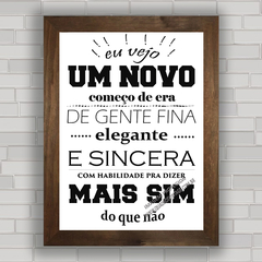 QUADRO DECORATIVO FRASES 105 - MÚSICA na internet