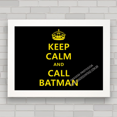 QUADRO DECORATIVO FRASES 112 - BATMAN - comprar online