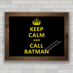 QUADRO DECORATIVO FRASES 112 - BATMAN na internet