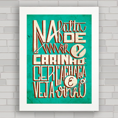 QUADRO DECORATIVO FRASES 124 - CERVEJA E VINHO - comprar online