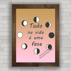 Quadro decorativo frases 205 - Fases da vida na internet