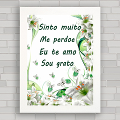 Quadro decorativo frases 231 - Hoʻoponopono