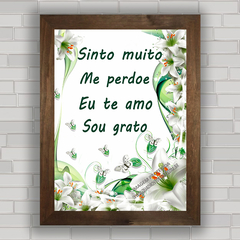 Quadro decorativo frases 231 - Hoʻoponopono na internet