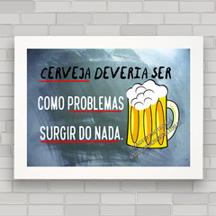 QUADRO DECORATIVO PARA BAR FRASES 73 - comprar online