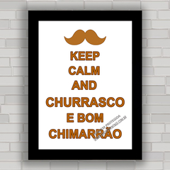 QUADRO DECORATIVO FRASES 86 - CHURRASCO - comprar online