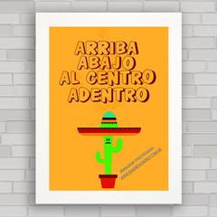 QUADRO DECORATIVO FRASES 97 - CACTUS - comprar online