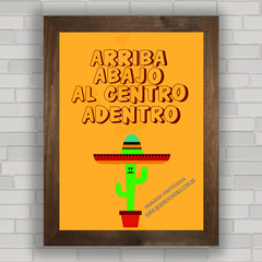 QUADRO DECORATIVO FRASES 97 - CACTUS na internet