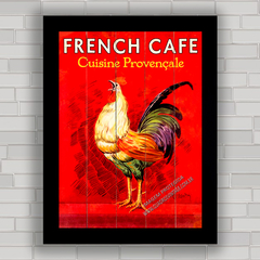QUADRO VINTAGE FRENCH CAFÉ - comprar online