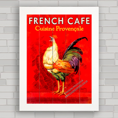 QUADRO VINTAGE FRENCH CAFÉ na internet