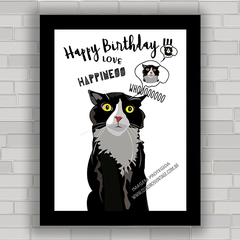 QUADRO DECORATIVO GATOS 48 - comprar online