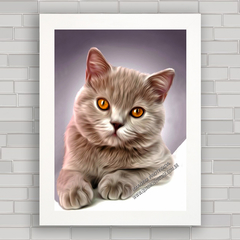 QUADRO DECORATIVO GATOS 83 na internet