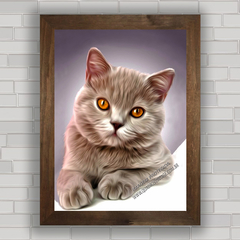 QUADRO DECORATIVO GATOS 83