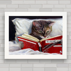 QUADRO DECORATIVO GATOS 85 - comprar online