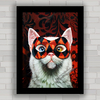 QUADRO DECORATIVO GATOS 91