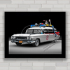 QUADRO FILME GHOSTBUSTERS ECTO 1 CADILLAC