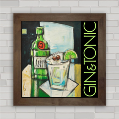 QUADRO DECORATIVO GIN TONIC na internet