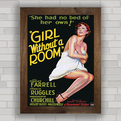 QUADRO DE CINEMA FILME GIRL WITHOUT A ROOM 1933 na internet