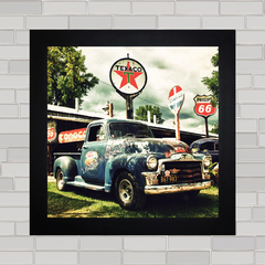 QUADRO DECORATIVO GMC PICK-UP TEXACO