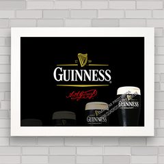 QUADRO DECORATIVO CERVEJA GUINNESS - comprar online