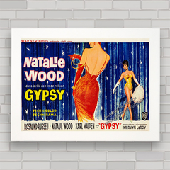 QUADRO DE CINEMA FILME GYPSY 1962 - comprar online