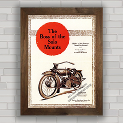 QUADRO DECORATIVO MOTO HARLEY DAVIDSON 1919 na internet