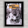 QUADRO DECORATIVO MOTO HARLEY DAVIDSON 1925