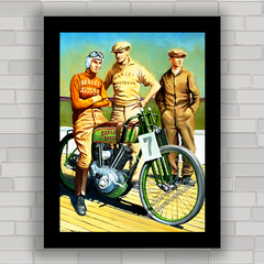 QUADRO DECORATIVO MOTO HARLEY DAVIDSON ART 4