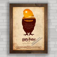 QUADRO DECORATIVO FILME HARRY POTTER 11