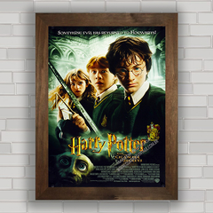 QUADRO DECORATIVO FILME HARRY POTTER 2 na internet