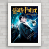 QUADRO DECORATIVO FILME HARRY POTTER 7