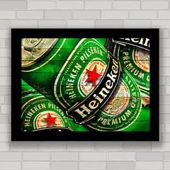 QUADRO DECORATIVO CERVEJA HEINEKEN 1