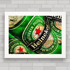 QUADRO DECORATIVO CERVEJA HEINEKEN 1 - comprar online