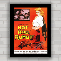 QUADRO DE CINEMA FILME HOT ROD RUMBLE 1957