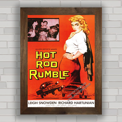 QUADRO DE CINEMA FILME HOT ROD RUMBLE 1957 na internet
