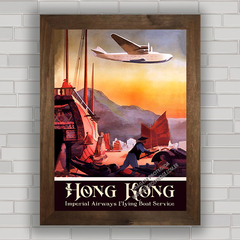 QUADRO DECORATIVO IMPERIAL AIRWAYS HONG KONG na internet